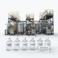 Équipement de récupération de solvants organiques de haute pureté en acier inoxydable, système de récupération de liquides usagés à fonctionnement continu