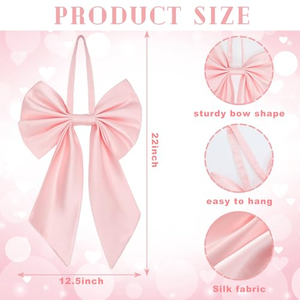Kit <b>Large</b> Giant <b>Bow</b> for Backdrop Party Wedding Wall Decor Christmas Tree Decoration - Product Image 2