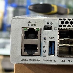 Used C9500-48Y4C-A 9500 Series 64-Port 10/100/1000Mbps POE <b>Network</b> <b>Switch</b> with 40Gbps Capacity and SFP Interfaces - Product Image 2