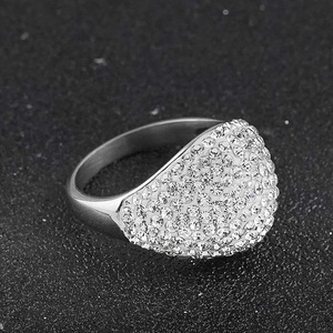 Elegant Classic <b>Crown</b> Wedding <b>Rings</b> Stainless Steel Romantic Style for Men Women Ice Out Moissanite Diamond Hiphop Custom <b>Ring</b> - Product Image 6