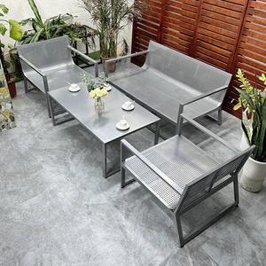 Chaise <span class=keywords><strong>de</strong></span> <span class=keywords><strong>jardin</strong></span> d'extérieur en aluminium, mobilier <span class=keywords><strong>de</strong></span> patio, chaises longues, ensemble <span class=keywords><strong>de</strong></span> canapés d'extérieur en aluminium imperméable et résistant au soleil - Product Image 2