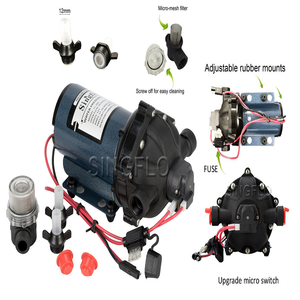 Singflo 12VDC 20LPM 70PSI Boat Deckwash Pump <b>Kit</b> Customizable Diaphragm OEM Supported Diaphragm Pump Washdown <b>Kit</b> FL-35S LL - Product Image 6