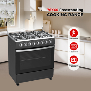 Multifunctional Gas & Cooking <b>Range</b> with Integrated Oven Convection System Grill-Household Use - Product Image 5