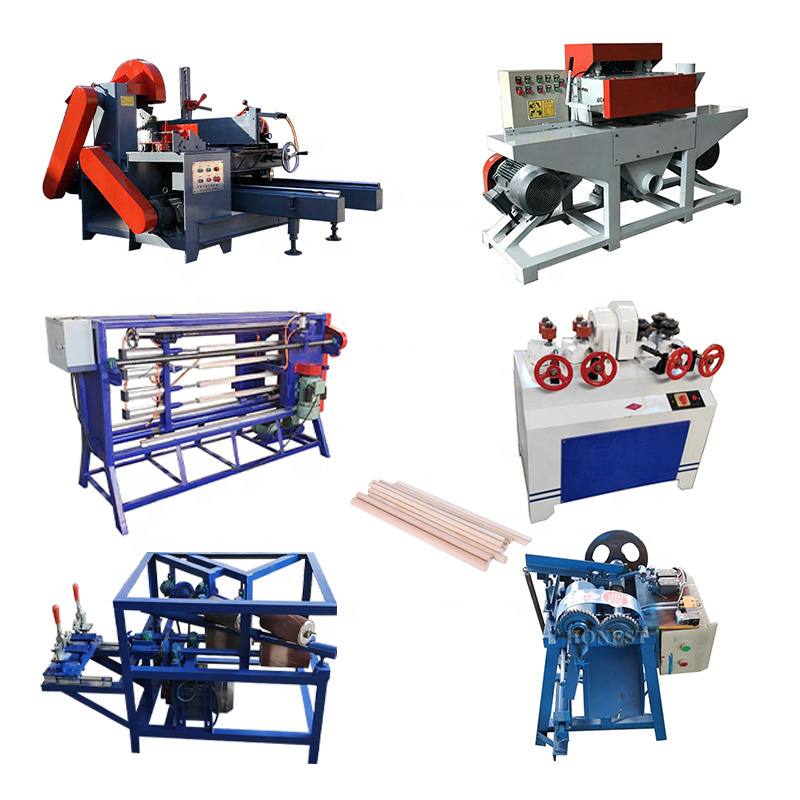 Machine to Make Wooden Broom Handles