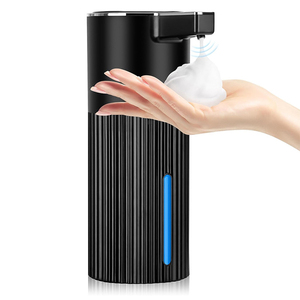 Vente flash : Distributeur de savon moussant électrique rechargeable par USB 400 ml, mains libres, sans contact, avec capteur automatique - Product Image 1