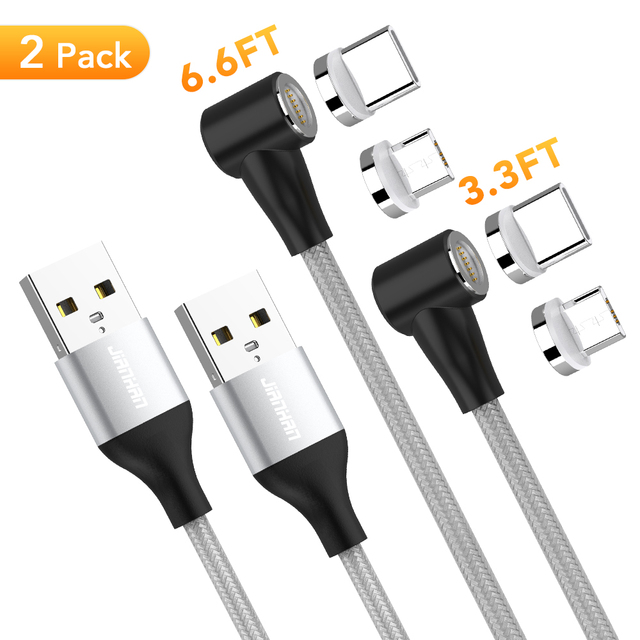 New Trending 360 Degree Magnetic Suction Line 3 in 1 USB Magnetic Cord Charging Data Cables