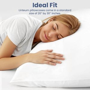 Cotton Plain Sarung Bantal White Pillow Case for Hotel <b>Bedding</b> - Product Image 4