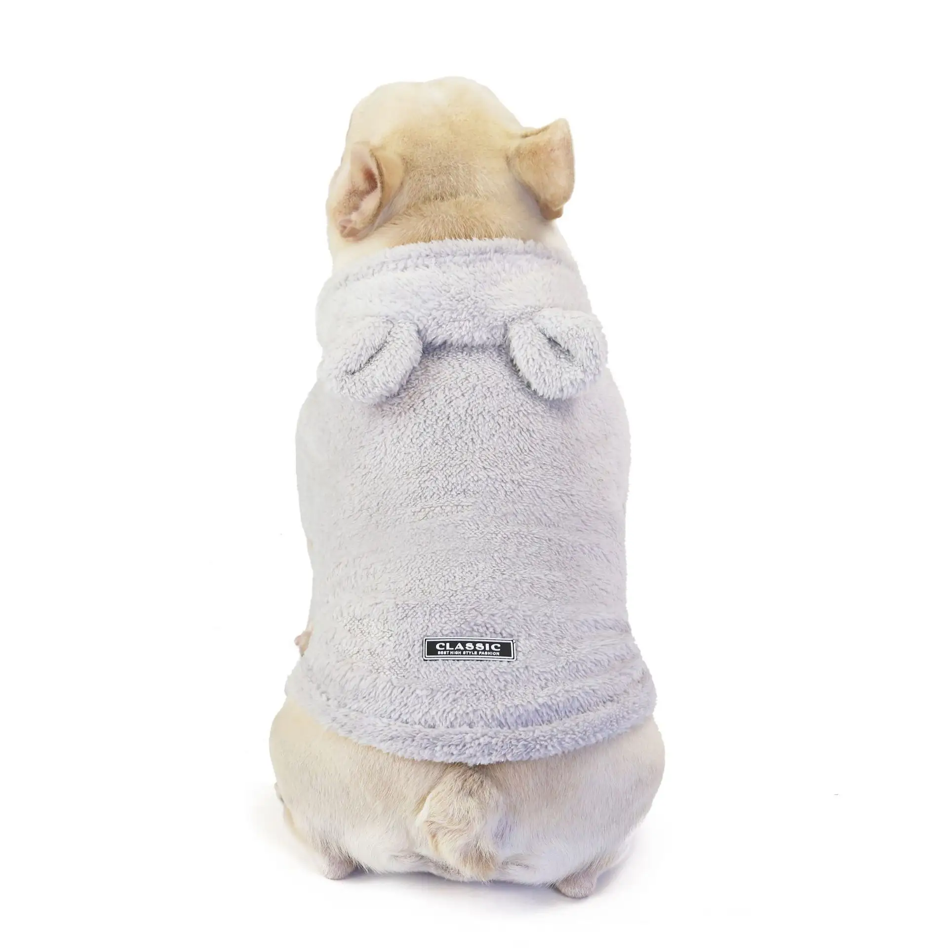 Casaco de inverno para cachorros, jaqueta de inverno para cães pequenos e médios bonito com urso