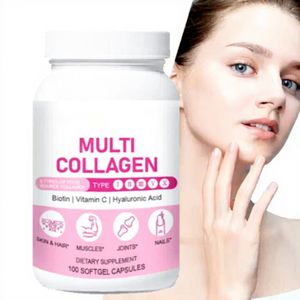 VitaSpring OEM Kollagen-Tabletten Hautaufhellende Schönheits-Nahrungsergänzungsmittel Vitamin C Multi-Kollagen-Tabletten - Product Image 1