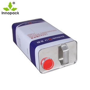 Bidon <span class=keywords><strong>métallique</strong></span> de <span class=keywords><strong>5</strong></span> <span class=keywords><strong>litres</strong></span>, bidon de peinture, fournisseur de bidons d'huile moteur - Product Image 3