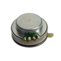 (QY26-Z1) Mini Excitateur Audio Vibratoire 26mm 4 Ohm 3W, Transducteur de Conduction Osseuse Métallique 1 Pouce