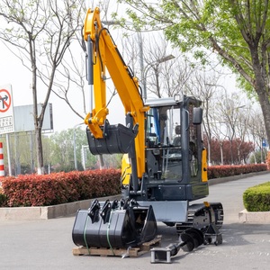 GRATIS VERZENDING Mini Graafmachine 3,5 Ton EPA Gecertificeerd voor Motor Rupsgraafmachine met Motor & Pomp voor Landbouwgebruik - Product Image 1