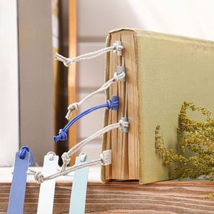 Premium PU Leather <b>Bookmark</b> Classic Page Keeper with Leather Strap Thin Book Mark Perfect <b>Gift</b> for Bookworms Writers Students - Product Image 4