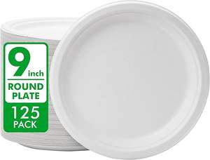 Plateaux et plateaux de service rectangulaires en bagasse, robustes, jetables et compostables, pour usage intensif - Product Image 4