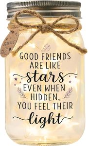 Cadeaux <span class=keywords><strong>d</strong></span>'amitié pour femmes, souvenirs sentimentaux « Bonnes amies sont comme des étoiles », cadeaux <span class=keywords><strong>d</strong></span>'anniversaire pour meilleures amies - Product Image 1
