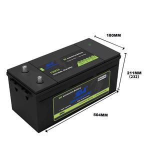 Batterie de voiture MF135F51 12V 140Ah 120Ah, batterie de démarrage pour camion, générateur, marine - Product Image 2