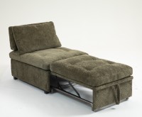 Ensemble de canapé-lit Chesterfield moderne vert en bouclette, design multifonctionnel, coussins ergonomiques, pieds en acier, atelier, école