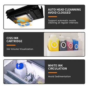 Xp600 4720 L1800 T Shirt Afdrukken Dtf Impressora Dual Xp600 Heads Dtf Printer Voor T-Shirt Afdrukken - Product Image 4