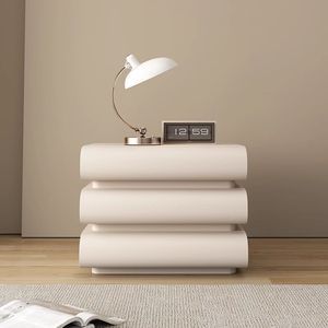 Best-selling lighting <strong>circular</strong> smart <strong>bedside</strong> <strong>table</strong> with two or three drawers luxury <strong>bedside</strong> <strong>table</strong> - Product Image 2