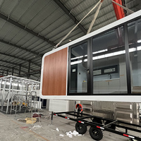 Module de bureau modulaire abordable 20FT 40FT préfabriqué à montage rapide, portable, étanche et isolé pour jardin, direct usine