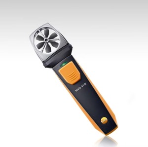 Anemómetro de Vane Compacto Testo 410i con Operación por Smartphone (Velocidad del Aire, Flujo Volumétrico y Temperatura) - Product Image 4