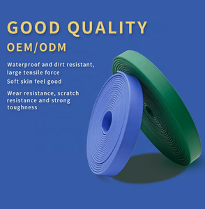 Vente en gros, couleur personnalisée, résistant au froid, enduit de polyuréthane PVC imperméable pour collier de chien, sangle en nylon - Product Image 6