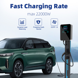 สถานีชาร์จรถยนต์ไฟฟ้า GDON 22kW AC แบบติดผนังสำหรับใช้งานเชิงพาณิชย์ 3 เฟส แบบไม่ต้องเชื่อมต่อสายชาร์จ ชาร์จเร็ว ชนิดที่ 2 พร้อม RFID OCPP - Product Image 3