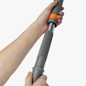 Mikrofaser-Twist-Mop mit Freis prech reinigung aus Edelstahl für eine einfache Boden reinigung für den Hausgebrauch