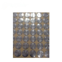 Offre Spéciale personnalisé métal Logo autocollant or argent couleur métal étiquette autocollant pour lunettes