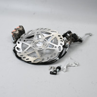 HEXO New Surron LightBee /TALARIA XXX/MX4 UltraBee Braket Kaliper Depan Aluminium Tunggal untuk Upgrade Cakram Rem