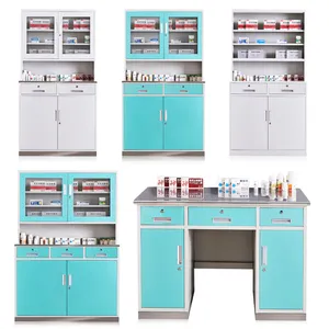 Customized Made Medical Cabinet Furniture Dental Clinic Medical Furniture Wall Mounted Storage Cabinet