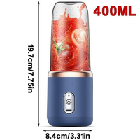 Hotsell Mini Draagbare Sapcentrifuge Blender Mixer Elektrische Fruitpers USB Oplaadbare Sapcentrifuge Blender