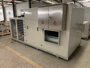 Unité de climatisation compacte R410A pour toiture, 15-20 tonnes, à économie d'énergie, pour hôtels et centres commerciaux - Product Image 2
