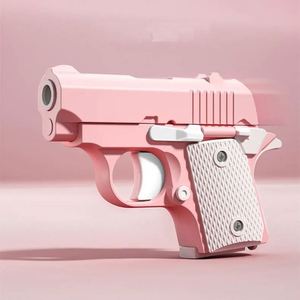 Pistola de Juguete de Plástico con Impresión 3D, Mini Pistola de Gravedad para Niños - Product Image 4