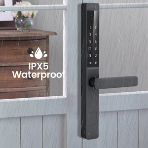 New Design Waterproof Stainless Steel Sliding Gate Digital Fingerprint Aluminum <b>Smart</b> Door <b>Lock</b> Aluminum <b>Smart</b> Door Lo - Product Image 6