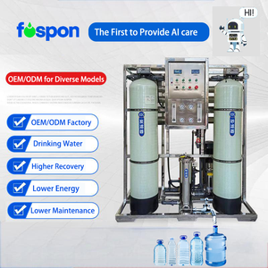 250 500 1000 2000 L/H Máquina de agua/Filtro de agua/Purificador de agua para agua potable pura y segura - Product Image 4