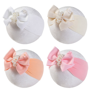 Baby Parel Lint Haarstrikken Brede Hoofdband Meisjes Elastische Haarband Voor Kinderen Headwrap Kids Haaraccessoires - Product Image 5