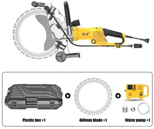 AC8400 Scie à anneau électrique de haute qualité 290mm profondeur de coupe <span class=keywords><strong>Machine</strong></span> de découpe de mur en béton scie à anneau scie à découper - Product Image 5