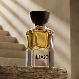 Luxury White Glass Perfume Bottle 30ml 50ml 100ml Ornate Gold Screw Cap Leak Proof Premium Black <b>Gift</b> <b>Box</b> High-end Fragrance - Product Image 2