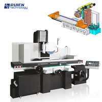 Machine de rectification de surface automatique de taille moyenne 1070 mm x 500 mm, entraînée par moteur, à haute productivité, à vendre