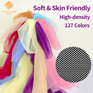 Bán Buôn 100% NYLON Ảo Ảnh Vải Tuyn Ánh Sáng Cá Hồi Màu Lưới <span class=keywords><strong>Net</strong></span> Cho Tutu Váy Trẻ Em Váy - Product Image 3