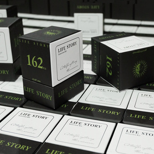 Carte di affermazione positiva stampa personalizzata Eco Friendly Art Paper divertenti <span class=keywords><strong>domande</strong></span> di <span class=keywords><strong>gioco</strong></span> a carte da <span class=keywords><strong>gioco</strong></span> <span class=keywords><strong>con</strong></span> scatola - Product Image 4