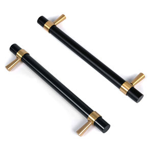 Ebay Hot Sale 128mm Alumínio T-Bar Gaveta Móveis Handle Design Moderno Gabinete Puxa para Cozinha & Quarto Dresser Use - Product Image 5