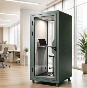 Cabina de Oficina Acústica Individual Insonorizada Móvil con Reducción de Ruido, Certificación CE e ISO9001, Venta Directa de Fábrica al Por Mayor - Product Image 1