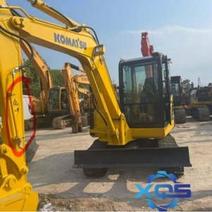 Miniexcavadora Usada Komatsu PC56 de 5.6 Toneladas, la Más Vendida, con Motor, Caja de Cambios, Bomba y PLC - Certificación EPA/CE, en Stock - Product Image 1