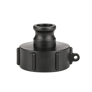 อะแดปเตอร์ถังหิ้ว IBC ตัวเชื่อมต่อ camlock PP สำหรับการถ่ายโอนน้ำทำสำหรับอุปกรณ์ท่อภาชนะ IBC - Product Image 1