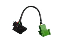 Cable de Diagnóstico para Auto FMS a OBD de 20cm, Marca Starcharm, Adaptador OBD2, Cable de Extensión Negro, 9-16V, Universal