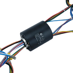 טבעת החלקה חשמלית משותפת סיבובית חשמלי בקוטר פנימי 12.7 מ "מ חלולה חשמלית גבוהה חלול חשמל - Product Image 6