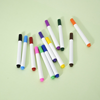 Stylo marqueur permanent miniature de qualité supérieure, non toxique, imperméable, 12 couleurs, pour papier, école, bureau, bricolage, dessin, coloriage