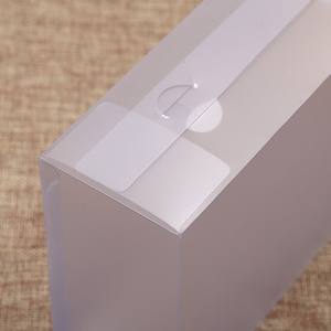 Caja de embalaje de PVC para mascotas, cilindro transparente con patrón de Santa personalizado, redondo - Product Image 4